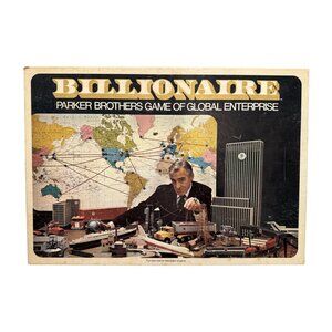 Billionaire Family Board Game 1973 Parker Brothers Family Game Night